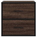 vidaXL Noptieră de perete, stejar maro, 40x31x39,5 cm vidaXL Noptieră de perete, stejar maro, 40x31x39,5 cm