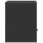 vidaXL Noptieră de perete, negru, 40x31x39,5 cm vidaXL Noptieră de perete, negru, 40x31x39,5 cm
