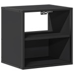 vidaXL Noptieră de perete, negru, 40x31x39,5 cm vidaXL Noptieră de perete, negru, 40x31x39,5 cm