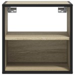 vidaXL Noptieră de perete, stejar sonoma, 40x31x39,5 cm vidaXL Noptieră de perete, stejar sonoma, 40x31x39,5 cm