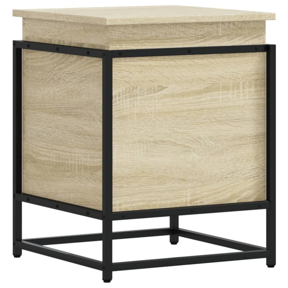 vidaXL Cutie depozitare stejar sonoma 40x40x51,5cm lemn prelucrat