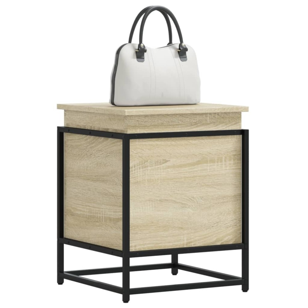 vidaXL Cutie depozitare stejar sonoma 40x40x51,5cm lemn prelucrat