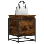 vidaXL Cutie depozitare stejar sonoma 40x40x51,5cm lemn prelucrat vidaXL Cutie depozitare stejar sonoma 40x40x51,5cm lemn prelucrat