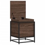vidaXL Cutie depozitare stejar maro 40x40x51,5 cm lemn prelucrat vidaXL Cutie depozitare stejar maro 40x40x51,5 cm lemn prelucrat