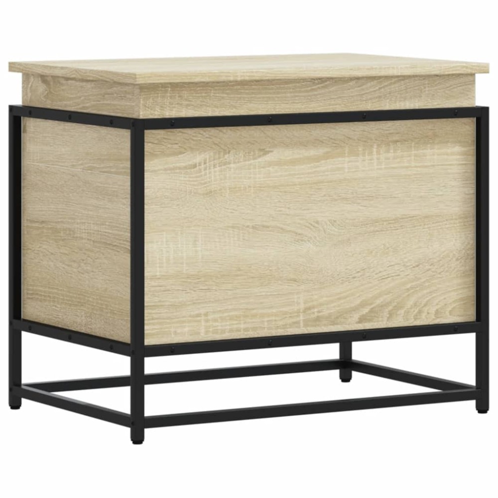 vidaXL Cutie depozitare stejar sonoma 60x40x51,5 cm lemn prelucrat