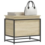 vidaXL Cutie depozitare stejar sonoma 60x40x51,5 cm lemn prelucrat vidaXL Cutie depozitare stejar sonoma 60x40x51,5 cm lemn prelucrat