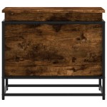 vidaXL Cutie depozitare stejar sonoma 60x40x51,5 cm lemn prelucrat vidaXL Cutie depozitare stejar sonoma 60x40x51,5 cm lemn prelucrat