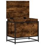 vidaXL Cutie depozitare stejar sonoma 60x40x51,5 cm lemn prelucrat vidaXL Cutie depozitare stejar sonoma 60x40x51,5 cm lemn prelucrat