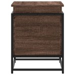 vidaXL Cutie depozitare stejar maro 60x40x51,5 cm lemn prelucrat