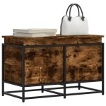 vidaXL Cutie depozitare stejar sonoma 80x40x51,5 cm lemn prelucrat vidaXL Cutie depozitare stejar sonoma 80x40x51,5 cm lemn prelucrat
