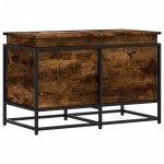 vidaXL Cutie depozitare stejar sonoma 80x40x51,5 cm lemn prelucrat vidaXL Cutie depozitare stejar sonoma 80x40x51,5 cm lemn prelucrat