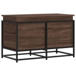 vidaXL Cutie depozitare stejar maro 80x40x51,5 cm lemn prelucrat