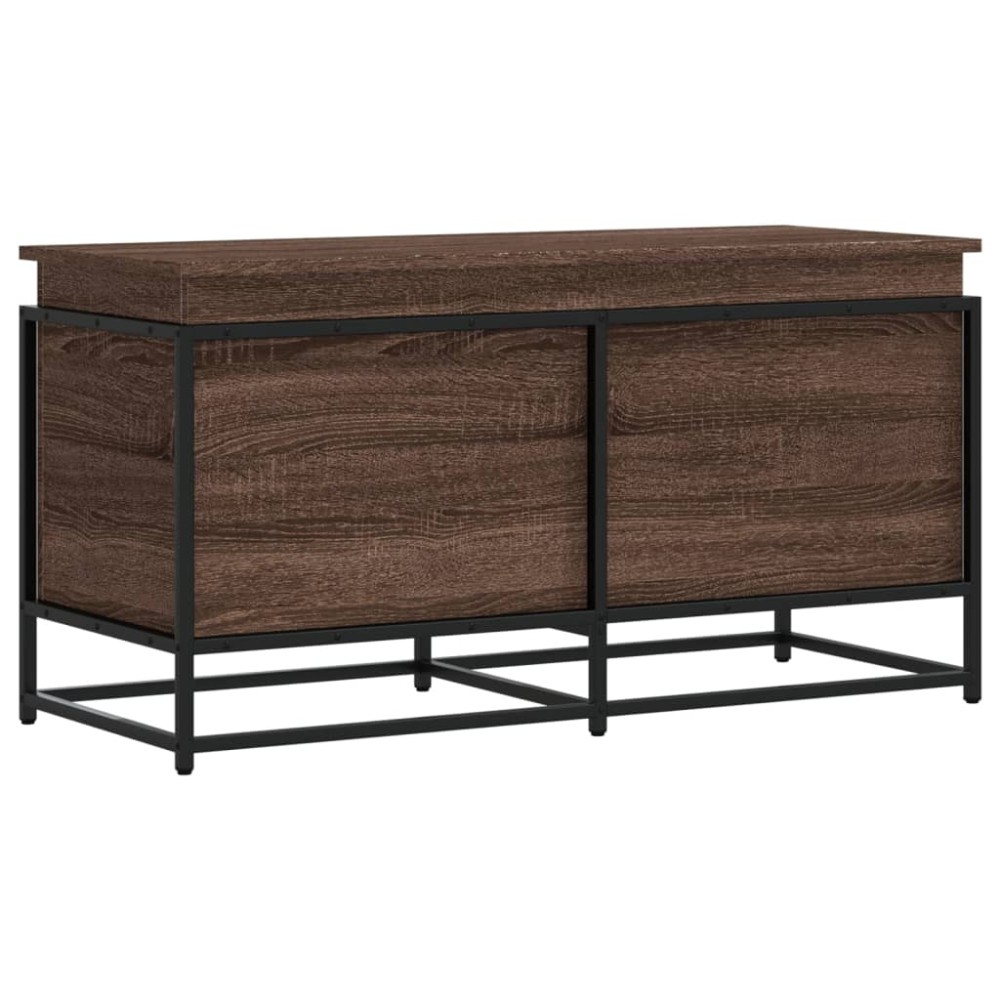 vidaXL Cutie depozitare stejar maro 100x40x51,5 cm lemn prelucrat
