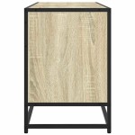vidaXL Dulap TV, stejar sonoma, 150x35x41 cm, lemn prelucrat și metal vidaXL Dulap TV, stejar sonoma, 150x35x41 cm, lemn prelucrat și metal