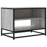 vidaXL Dulap TV, gri sonoma, 61x40x46 cm, lemn prelucrat și metal