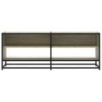 vidaXL Dulap TV stejar sonoma, 120,5x40x46 cm, lemn prelucrat și metal