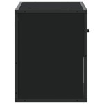 vidaXL Dulap TV, negru, 60x31x39,5 cm, lemn prelucrat și metal vidaXL Dulap TV, negru, 60x31x39,5 cm, lemn prelucrat și metal