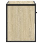 vidaXL Dulap TV, stejar sonoma, 60x31x39,5cm, lemn prelucrat și metal vidaXL Dulap TV, stejar sonoma, 60x31x39,5cm, lemn prelucrat și metal