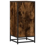vidaXL Dulap, stejar fumuriu, 35,5x35x76 cm, lemn prelucrat și metal vidaXL Dulap, stejar fumuriu, 35,5x35x76 cm, lemn prelucrat și metal