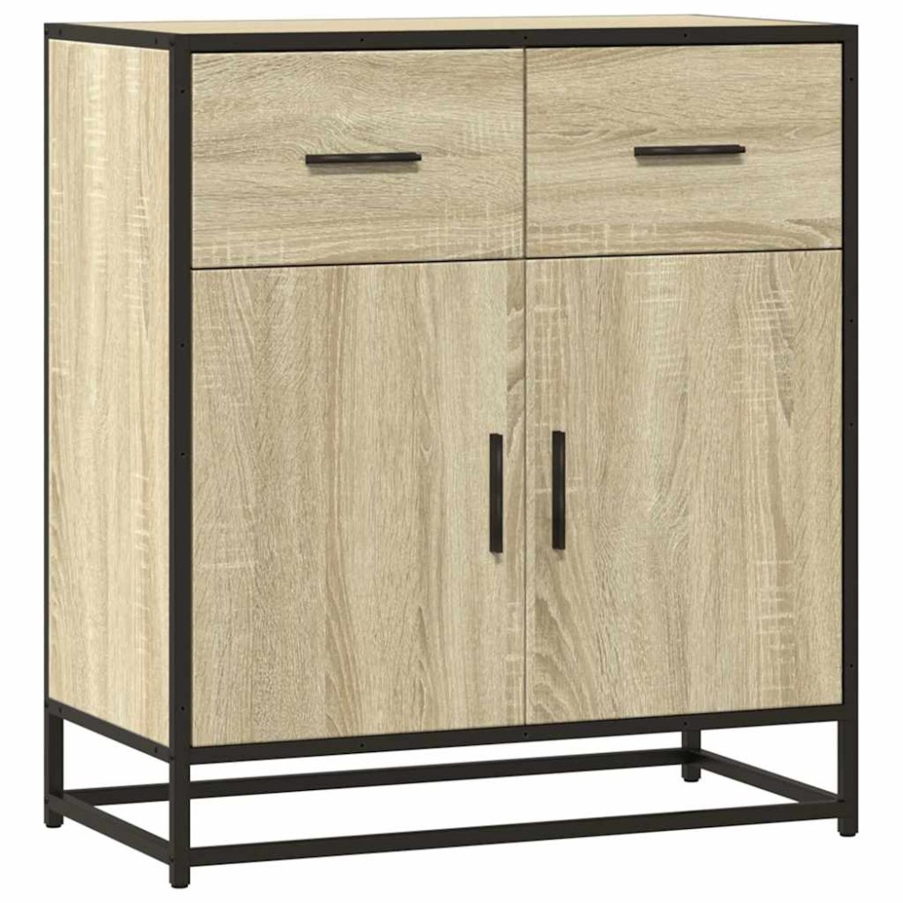 vidaXL Bufetă Stejar Sonoma 68x35x76 cm Lemn prelucrat