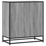 vidaXL Bufetă gri Sonoma 68x35x76 cm din lemn prelucrat