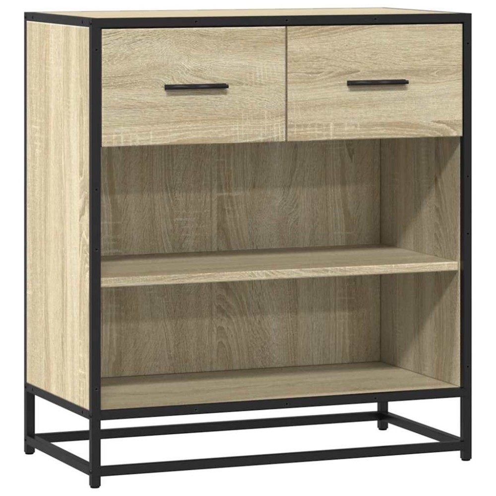 vidaXL Bufetă Stejar Sonoma 68x35x76 cm Lemn prelucrat