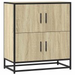 vidaXL Bufetă Stejar Sonoma 68x35x76 cm Lemn prelucrat