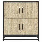 vidaXL Bufetă Stejar Sonoma 68x35x76 cm Lemn prelucrat