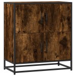 vidaXL Bufetă Stejar afumat 68x35x76 cm Lemn prelucrat