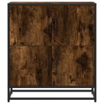 vidaXL Bufetă Stejar afumat 68x35x76 cm Lemn prelucrat