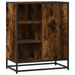 vidaXL Dulap, stejar fumuriu, 62x35x76 cm, lemn prelucrat