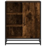 vidaXL Dulap, stejar fumuriu, 62x35x76 cm, lemn prelucrat