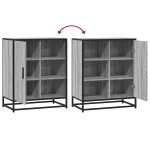 vidaXL Dulap, gri sonoma, 62x35x76 cm, lemn prelucrat