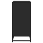 vidaXL Bufetă neagră 68x35x76 cm lemn prelucrat vidaXL Bufetă neagră 68x35x76 cm lemn prelucrat