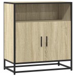 vidaXL Bufetă Stejar Sonoma 68x35x76 cm Lemn prelucrat