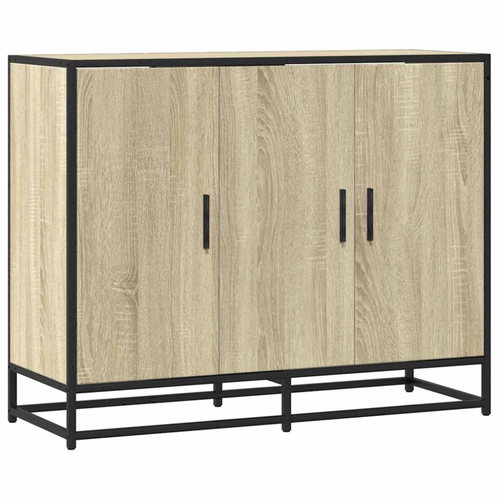 vidaXL Dulap, stejar sonoma, 94x35x76 cm, lemn compozit