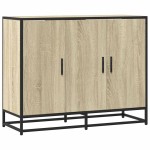 vidaXL Dulap, stejar sonoma, 94x35x76 cm, lemn compozit vidaXL Dulap, stejar sonoma, 94x35x76 cm, lemn compozit
