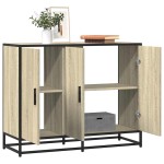 vidaXL Dulap, stejar sonoma, 94x35x76 cm, lemn compozit vidaXL Dulap, stejar sonoma, 94x35x76 cm, lemn compozit