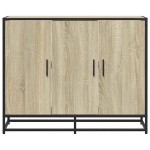vidaXL Dulap, stejar sonoma, 94x35x76 cm, lemn compozit vidaXL Dulap, stejar sonoma, 94x35x76 cm, lemn compozit