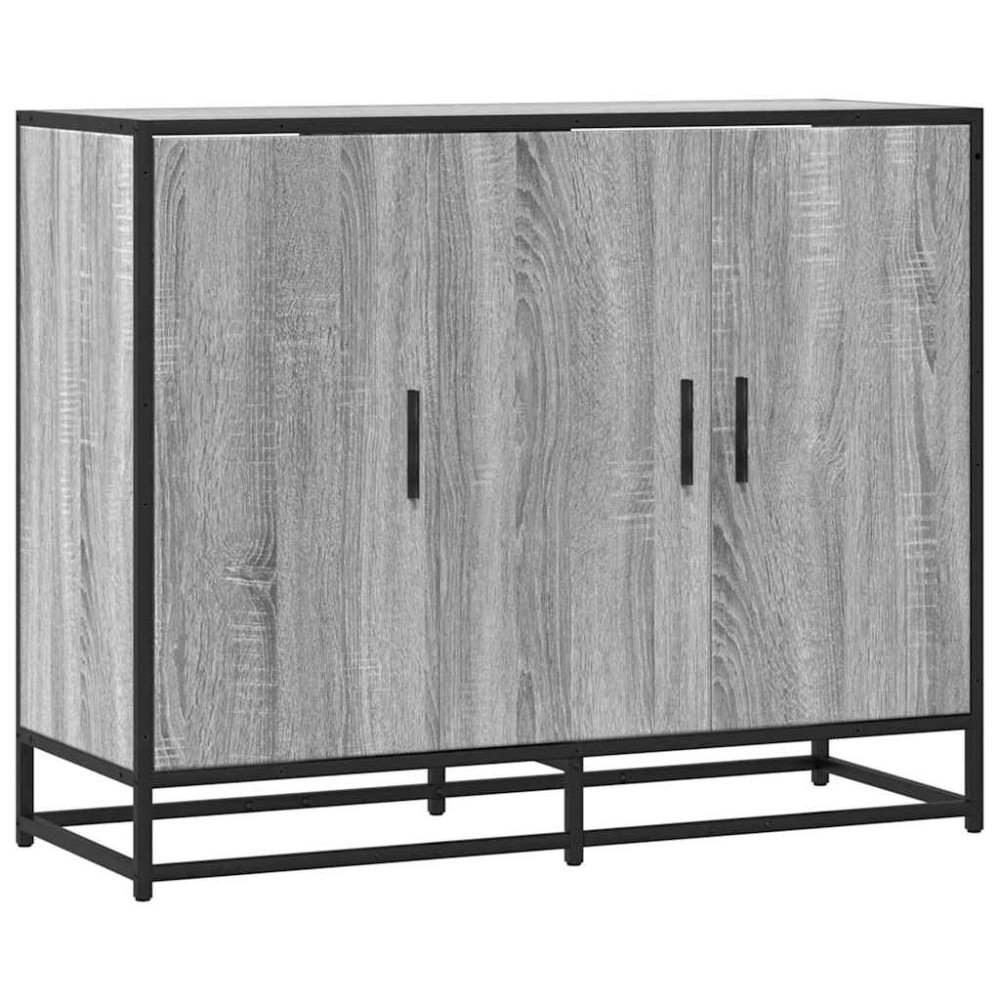 vidaXL Dulap, gri sonoma, 94x35x76 cm, lemn prelucrat