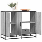 vidaXL Dulap, gri sonoma, 94x35x76 cm, lemn prelucrat vidaXL Dulap, gri sonoma, 94x35x76 cm, lemn prelucrat
