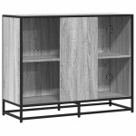 vidaXL Dulap, gri sonoma, 94x35x76 cm, lemn prelucrat vidaXL Dulap, gri sonoma, 94x35x76 cm, lemn prelucrat
