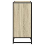 vidaXL Dulap, stejar sonoma, 92x35x76 cm, lemn prelucrat