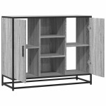 vidaXL Dulap, gri sonoma, 92x35x76 cm, lemn prelucrat