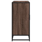 vidaXL Dulap, stejar maro, 92x35x76 cm, lemn prelucrat