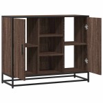 vidaXL Dulap, stejar maro, 92x35x76 cm, lemn prelucrat