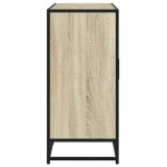 vidaXL Dulap, stejar sonoma, 92x35x76 cm, lemn prelucrat