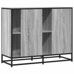 vidaXL Dulap, gri sonoma, 92x35x76 cm, lemn prelucrat