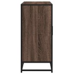 vidaXL Dulap, stejar maro, 92x35x76 cm, lemn prelucrat