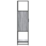 vidaXL Dulap nalt gri Sonoma 35,5x35x139 cm lemn prelucrat
